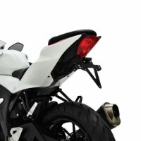 Kennzeichenhalter-Set | SUZUKI GSX-S/R 125 | 17-24 verstellbar | inklusive Reflektor | Halter | KZB