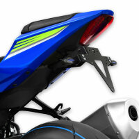Kennzeichenhalter | SUZUKI GSX-R 1000/R | 17-22 verstellbar | schwarz | inkl. Reflektorhalter