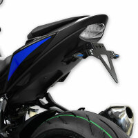 Kennzeichenhalter | SUZUKI GSX-S750/1000/F | 22-24 verstellbar | schwarz | inkl. Reflektorhalter