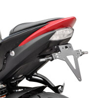 Kennzeichenhalter | SUZUKI GSX-S750/1000/F | 22-24 verstellbar | schwarz | inkl. Reflektorhalter
