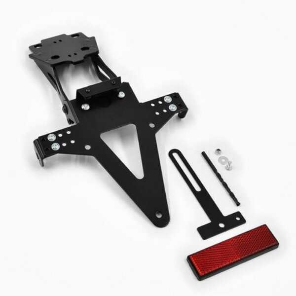 Kennzeichenhalter-Set | SUZUKI GSX-S750/1000/F -26 verstellbar | inklusive Reflektor | Halter | KZB