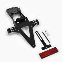 Kennzeichenhalter-Set | SUZUKI GSX-S750/1000/F -26 verstellbar | inklusive Reflektor | Halter | KZB