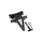 Kennzeichenhalter | KAWASAKI 650 Versys | 06-09 verstellbar | schwarz | inkl. Reflektorhalter