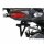 Kennzeichenhalter | KAWASAKI Versys 1000/GT |12-16 verstellbar | schwarz | inkl. Reflektorhalter