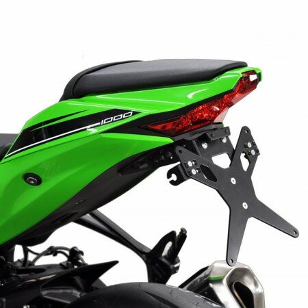 KZH X-Line | Kawasaki ZX-10R BJ 2016-23 verstellbar | T-Stück + Reflektor + Beleuchtung