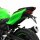 Kennzeichenhalter | KAWASAKI Ninja/Z400/500 | -24 verstellbar | schwarz | inkl. Reflektorhalter