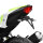 Kennzeichenhalter | KAWASAKI Ninja / Z125 | 19-26 verstellbar | schwarz | inkl. Reflektorhalter