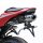 Kennzeichenhalter | HONDA CBR 600RR | 13-25 verstellbar | schwarz | inkl. Reflektorhalter