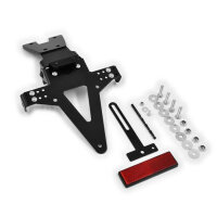 Kennzeichenhalter-Set | HONDA CBR600F/ CB600 11-13 verstellbar | inklusive Reflektor | Halter | KZB