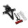 Kennzeichenhalter-Set | HONDA CBR600F/ CB600 11-13 verstellbar | inklusive Reflektor | Halter | KZB