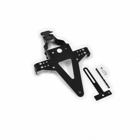 Kennzeichenhalter | HONDA CBR1000RR/SP | 10-16 verstellbar | schwarz | inkl. Reflektorhalter