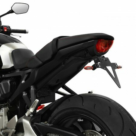 Kennzeichenhalter | HONDA CB1000R | 18-20 verstellbar | schwarz | inkl. Reflektorhalter