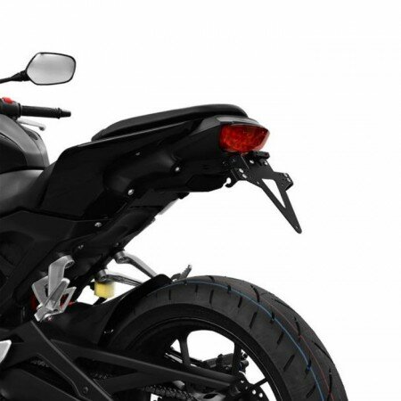 Kennzeichenhalter-Set | Honda CB125 R | 18-26 verstellbar | inklusive Reflektor | Halter | KZB