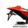 Kennzeichenhalter | APRILIA RS4 / V4 | Tuono verstellbar | schwarz | inkl. Reflektorhalter