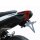 Kennzeichenhalter | APRILIA SMV750/ 900/ 1200 verstellbar | schwarz | inkl. Reflektorhalter