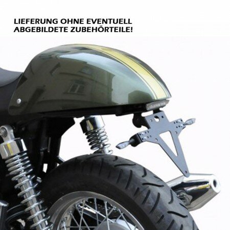 Kennzeichenhalter | TRIUMPH Thruxt 900/Bonneville Scrambler | -15 | verstellbar | + Reflektorhalter