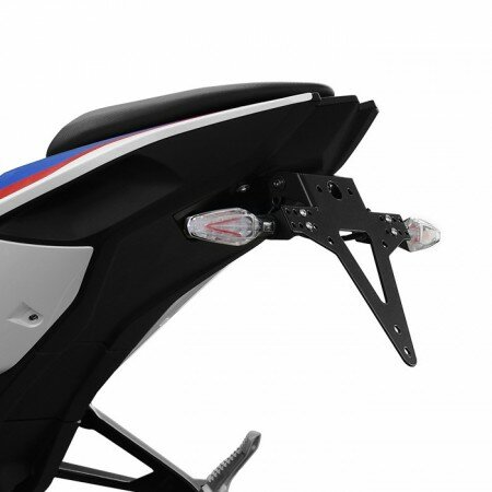 Kennzeichenhalter | BMW S/M1000RR | 19-24 verstellbar | schwarz | inkl. Reflektorhalter