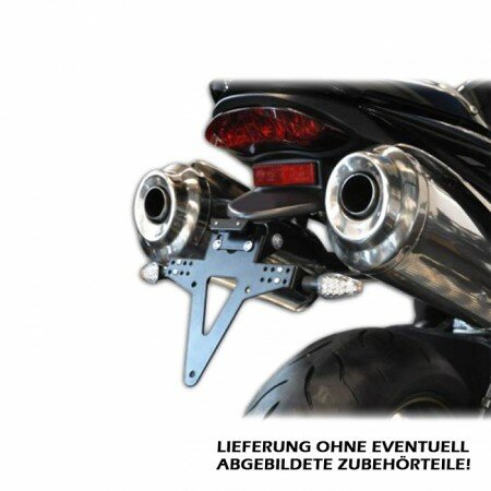 Kennzeichenhalter | TRIUMPH Street Triple 675/R  07-12 | verstellbar | inkl. Reflektorhalter