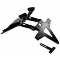 Kennzeichenhalter | DUCATI Monster 696 | 08-14 verstellbar | schwarz | inkl. Reflektorhalter