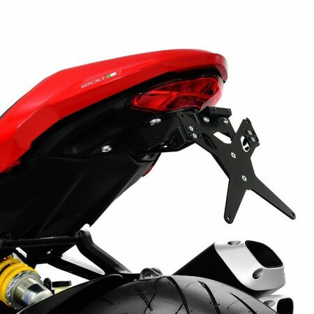 KZH X-Line | DUCATI M797/821/1200/S | -20 verstellbar | T-Stück + Reflektor + Beleuchtung