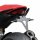 Kennzeichenhalter | DUCATI Monster 1200/S | 14-16 verstellbar | schwarz | inkl. Reflektorhalter