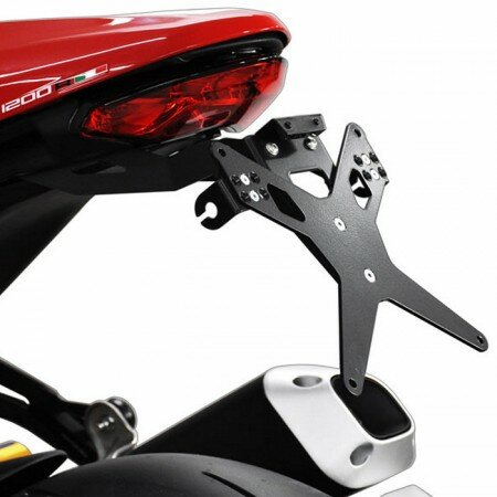 KZH X-Line | Ducati Monster 1200 R BJ 2016-19 verstellbar | T-Stück + Reflektor + Beleuchtung
