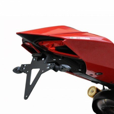 Kennzeichenhalter-Set | Panigale 899/ 959/1199 verstellbar | inklusive Reflektor | Halter | KZB