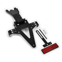 Kennzeichenhalter-Set | Panigale 899/ 959/1199 verstellbar | inklusive Reflektor | Halter | KZB