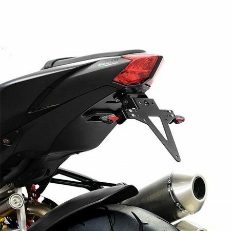 Kennzeichenhalter | DUCATI Streetfighter 848  1098/S | verstellbar | inkl. Reflektorhalter