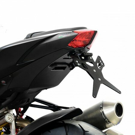 KZH X-Line | DUCATI Streetfighter 848 verstellbar | T-Stück + Reflektor + Beleuchtung