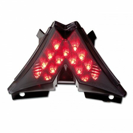 LED-Rücklicht Aprilia | RSV4 09-15/V4R Tuono 11-15 getönt | schwarzer Reflektor | E- geprüft