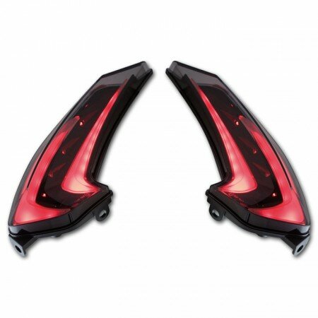 LED-Rücklichter MV Agusta | Dragster 800RR 15-20 Reflektor schwarz | getönt | E-geprüft