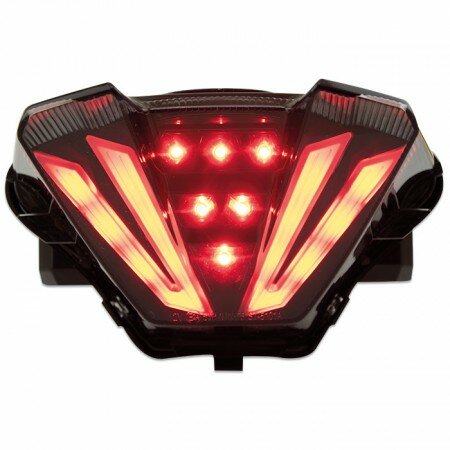 LED-Rücklicht Yamaha | MT-07 | 18-21 getönt | schwarz | E-geprüft