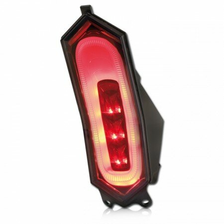 LED-Rücklicht Yamaha | YZF-R1 / R6 / R7 / R9 getönt | E-geprüft