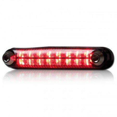LED-Rücklicht "Rail" | ohne KZB | biegsam | getönt Maße: B 105 x H 18 x T 19 mm | E-geprüft