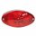 Rücklicht "Cat-Eye" | chrom | rotes Glas  B 128 x H 64 mm | mit KZB | E-geprüft