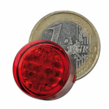 LED-Einbaurücklicht "Twenty" | rot Maße: Ø=20 x T 13 mm | E-geprüft
