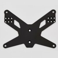 Kennzeichenplatte "SHORTY XL" | schwarz...