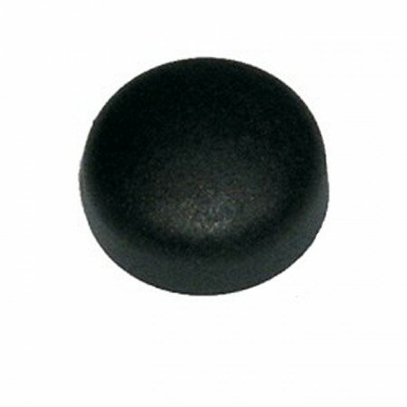Nummernschildabdeckkappen-Set "schwarz" | 100 Stck passend für M5 / M6 / 4,8 / 5,8 mm