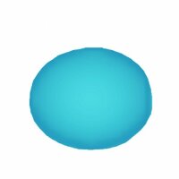 Nummernschildabdeckkappen-Set "blau" | 100 Stck...