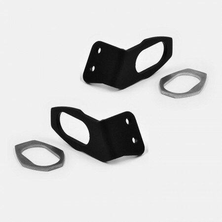 Haltewinkel | Honda 21-22 | CB1000R | schwarz Verwendung von Originalblinker | Bohrung 31 x 16mm
