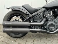 Miller Yuma III 1133ccm  Euro 5 Slip-On Auspuff Indian...