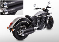 Miller Yuma III 1133ccm  Euro 5 Slip-On Auspuff Indian Scout Rogue