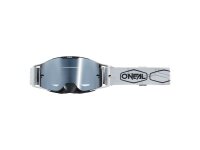 ONeal B-30 Goggle HEXX black/white - silver mirror