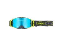 ONeal B-30 Goggle HEXX gray/neon yellow - radium blue