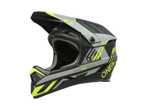 ONeal BACKFLIP Helmet STRIKE black/neon yellow XL (61/62 cm)