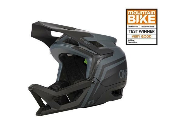 ONeal TRANSITION Helmet FLASH gray/black M (57/58 cm) twICEme