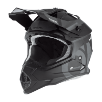 ONeal 2SRS Helmet SLICK black/gray L (59/60 cm) ECE22.06