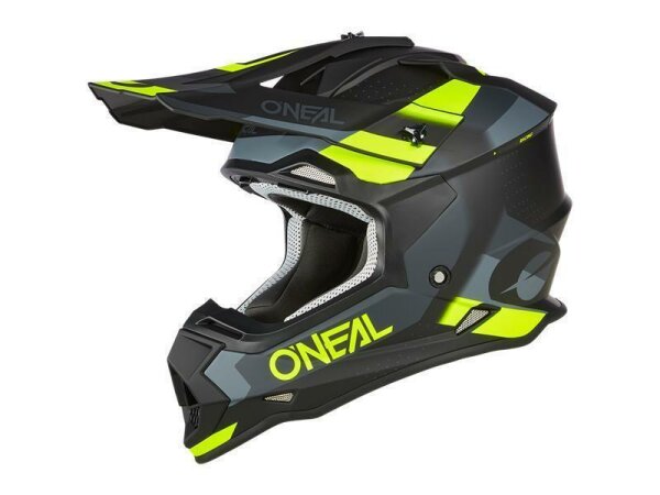 ONeal 2SRS Helmet SPYDE black/gray/neon yellow L (59/60 cm) ECE22.06