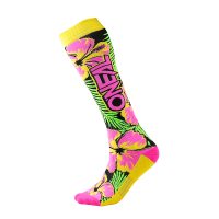ONeal PRO MX Sock ISLAND pink/green/yellow (One Size)